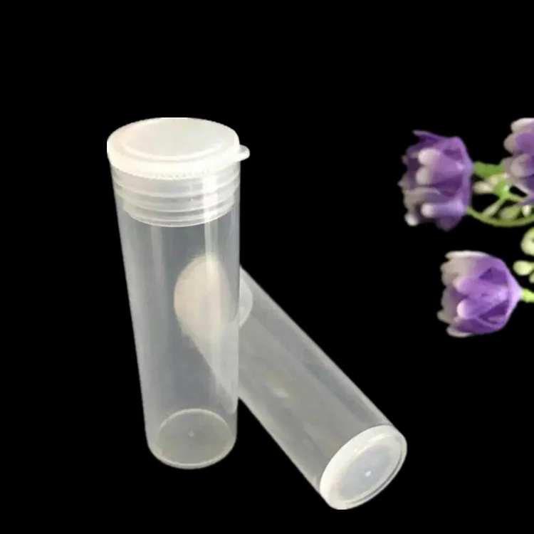 PP  Plastic Transparent Pipe  Powder transparent tube  Made in China 8g 10g medicine management