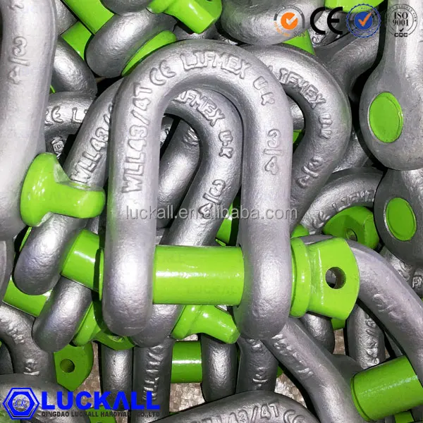 85 ton shackle 55 ton shackle heavy load shackle