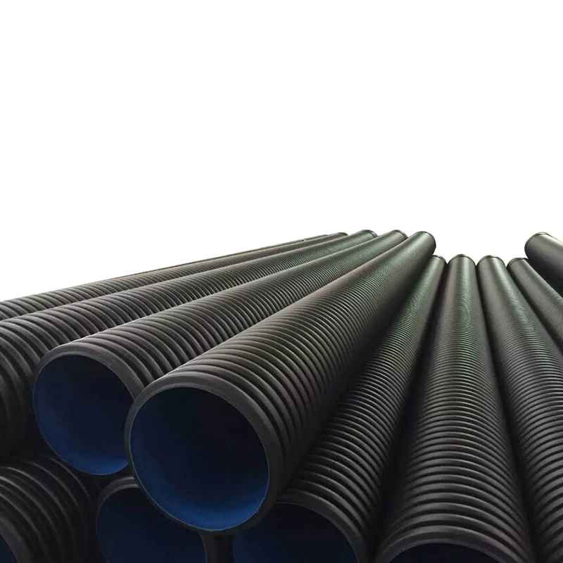 HDPE double wall corrugated pipe for municipal sewage system