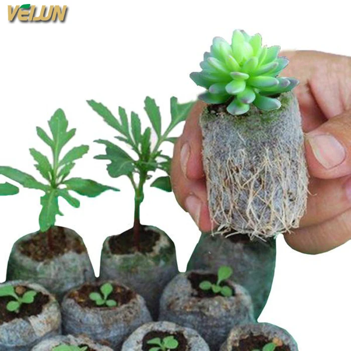 
Biodegradable eco-friendly non woven seedling bags/grow bags 