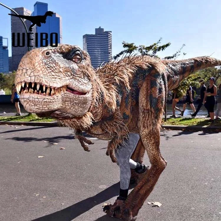 Real dinosaur animatronic dinosaur costume