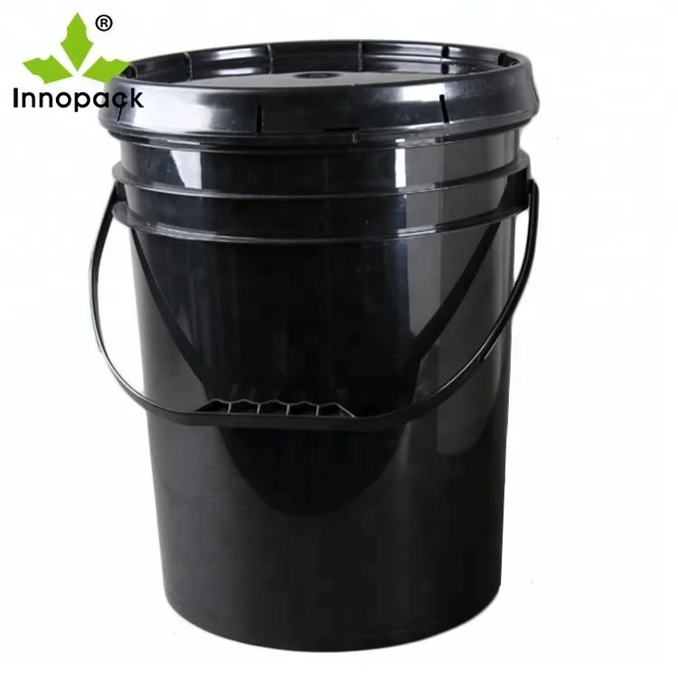 Сверхмощный 5 галлонов черный ковш 20 л масляная краска ковш заводская цена