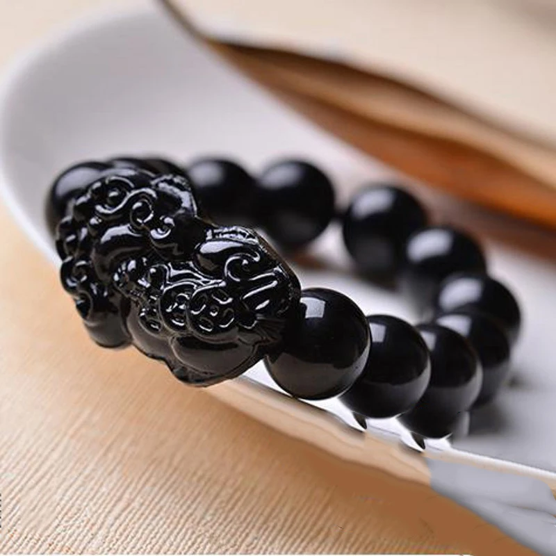 Hot Sale Crystal Beads Bracelets Hand String Lucky Couples Pixiu Bracelets