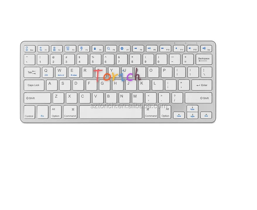 Super Slim портативный беспроводной клавиатуры для портативных компьютеров