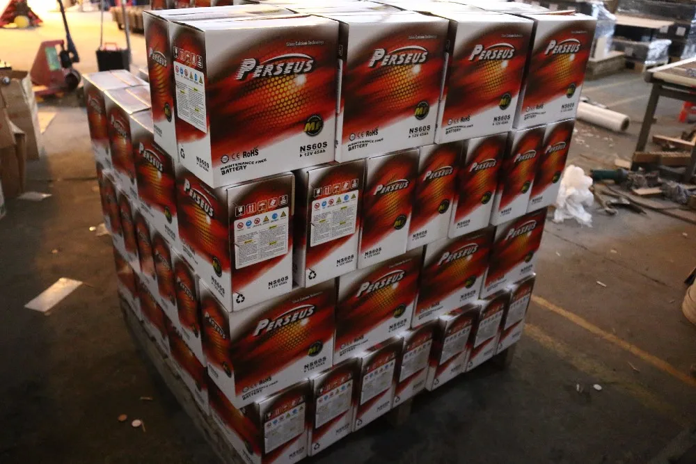 Lead acid car battery reconditioning DIN75 Perseus 12 v 75ah