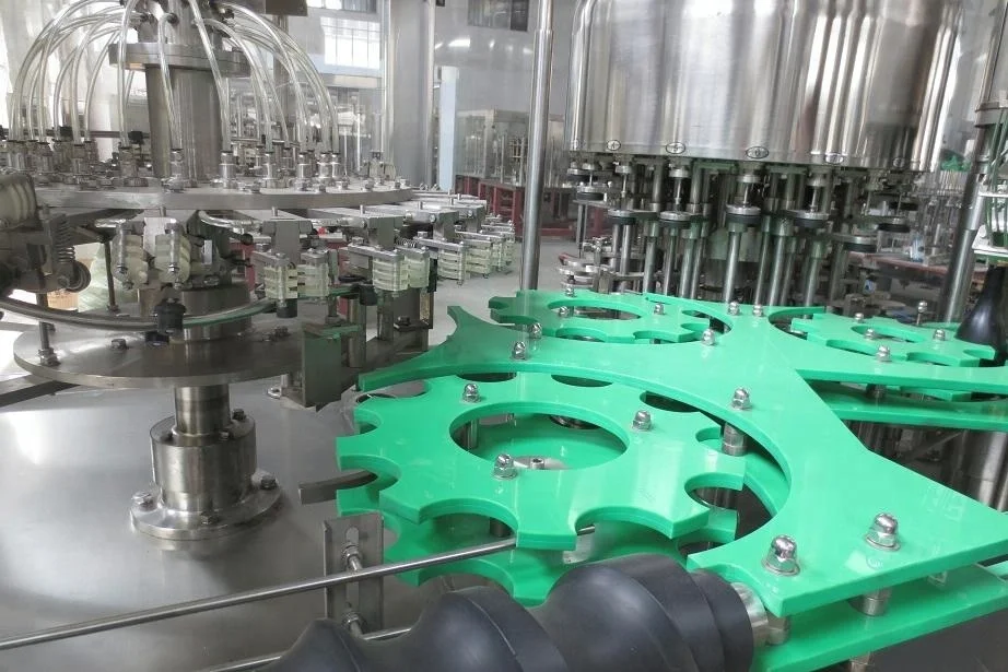 
Three in one monoblock automatic glass bottle brandy wine filling and sealing machine 
