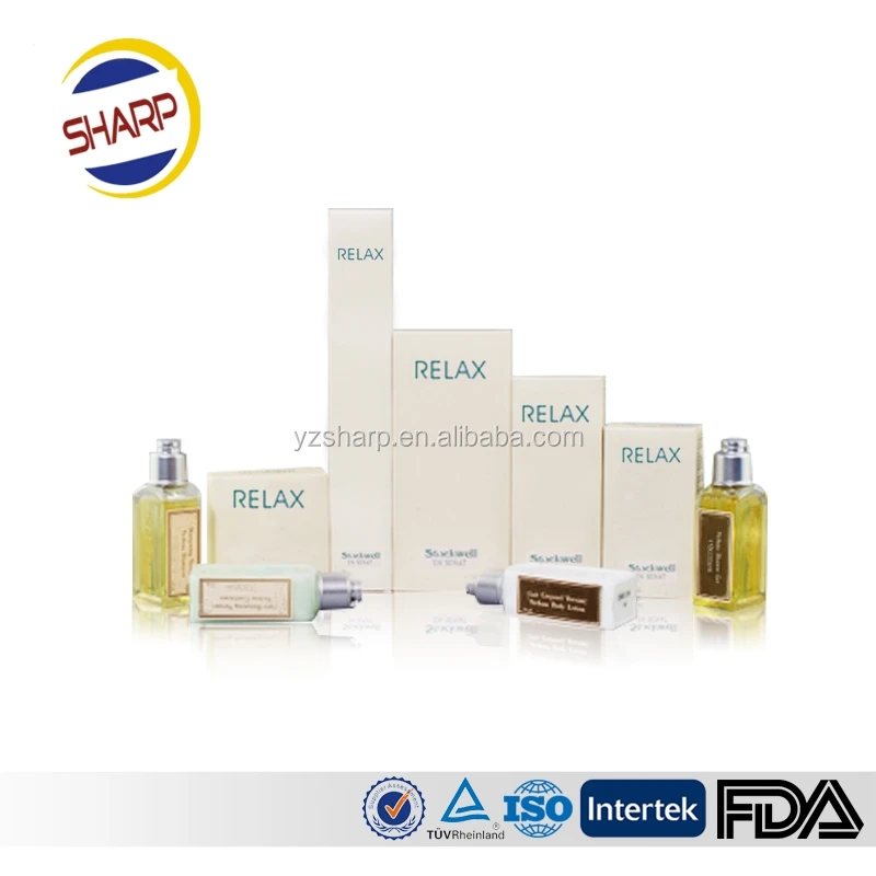 Disposable hotel supply items, hotel supply amenity