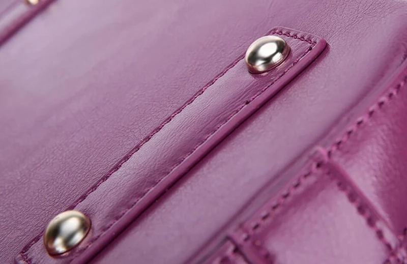 Dreamtop DTD257 fashion genuine leather shell shape handbags women bag