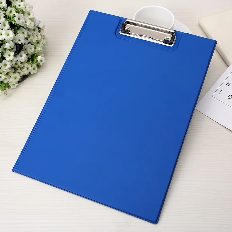 High Quality Cheap PVC A4 Leather A3 Size Plastic File Folder With Clipboard