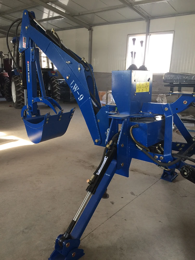 High Quality Wholesale Price Customized Tractor Pto Backhoe Mini Excavator Towable Backhoe Cheap Tractor PTO Driven Mini Backhoe