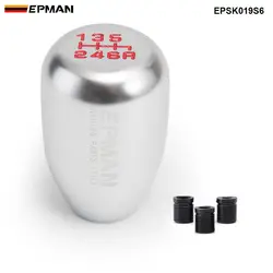 EPMAN Sport Universal Racing car Gear Shift Knob Manual Automatic Gear Shift Knob shift lever 6 Speed EPSK019S6