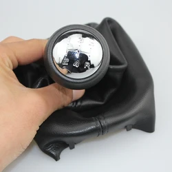 FENGCHEN Chrome  gear shift knob forPeugeot 207 307 CC 308