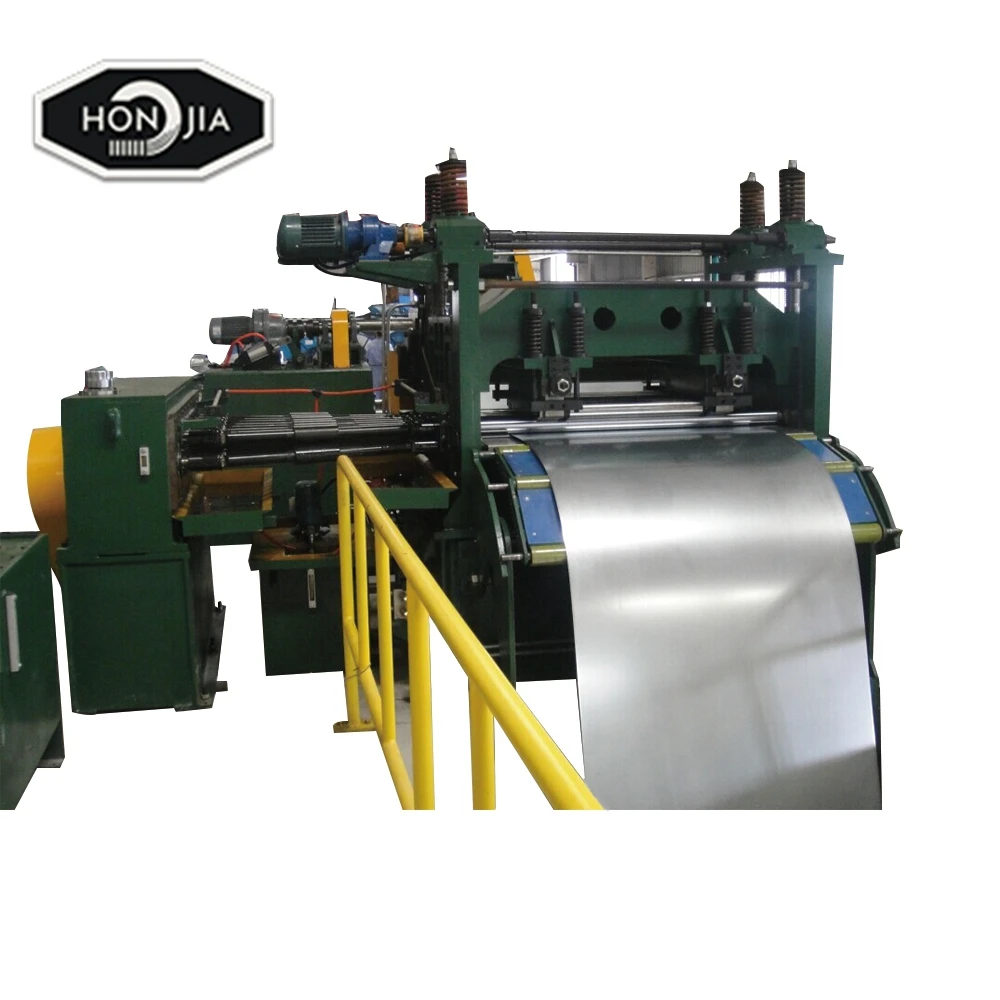 HONJIA 2 in 1 Cutting Machine Sheet Metal HR CR Coil Steel Cut to Length Line Machines