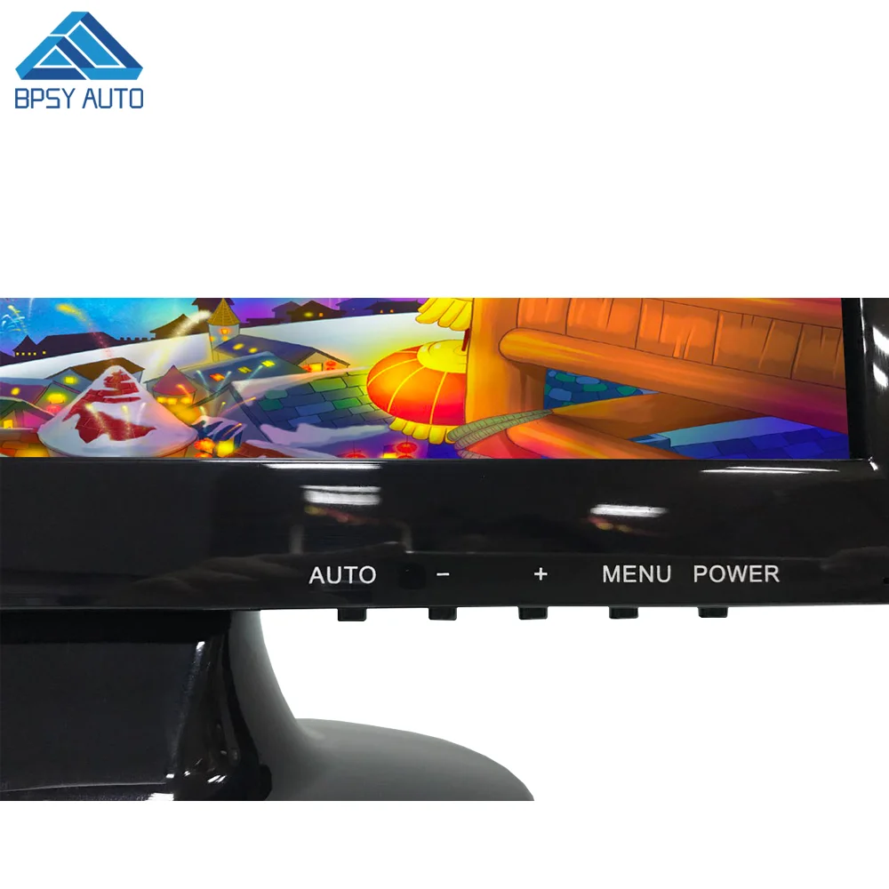 OEM 12 Inch Computer LCD Monitor Widescreen 16:10 12.1 Inch LCD Desktop PC Monitor 12V DC Input