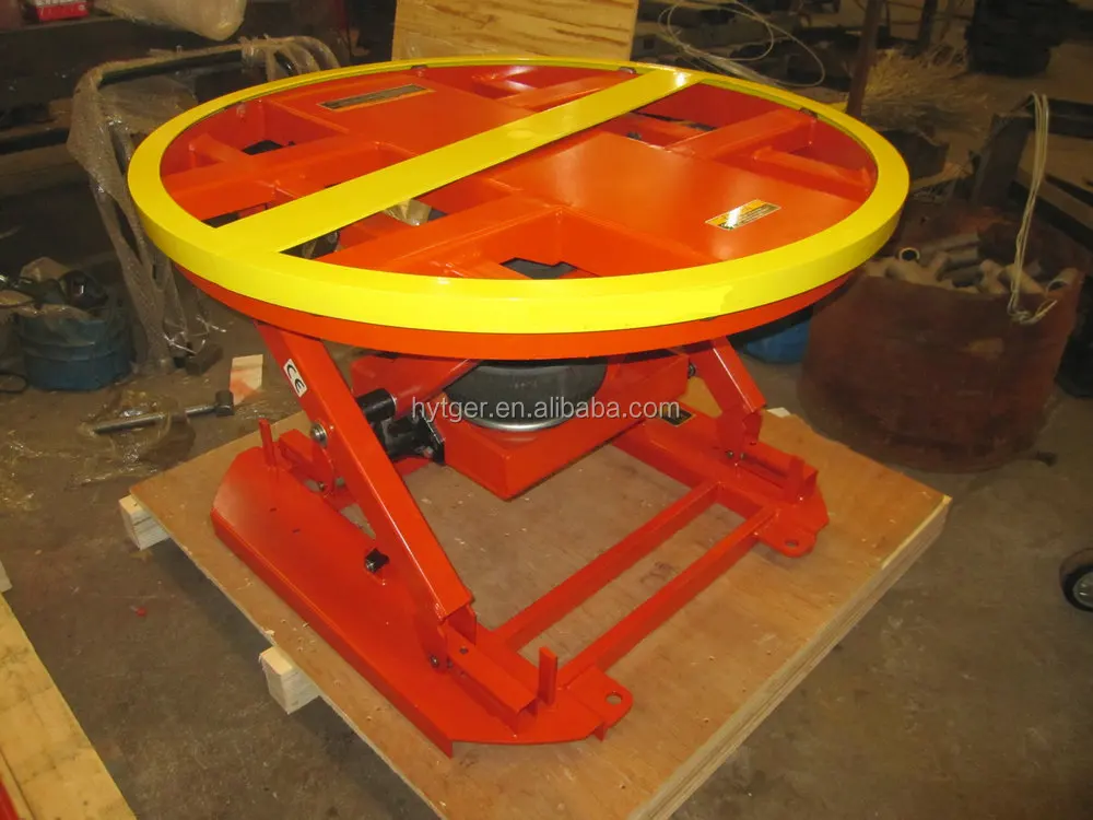 Новый Прибывший Вращающийся Электрический Ножничный Подъемный Стол с Зарядным Устройством