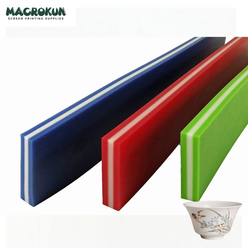 polyurethane PU silk screen squeegee rubber
