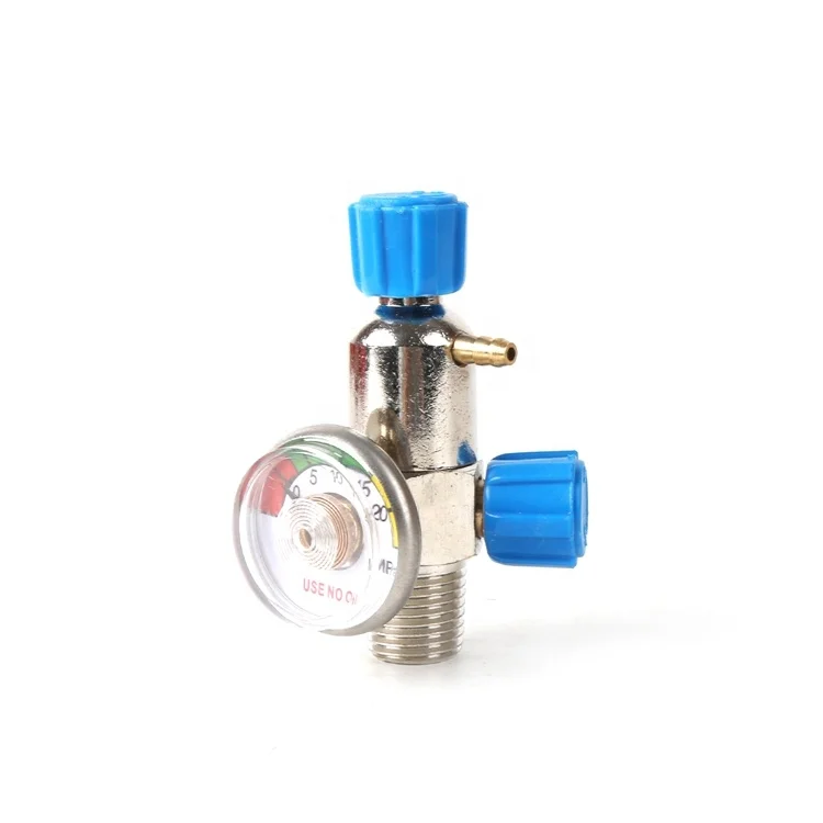 High pressure oxygen cylinder valve