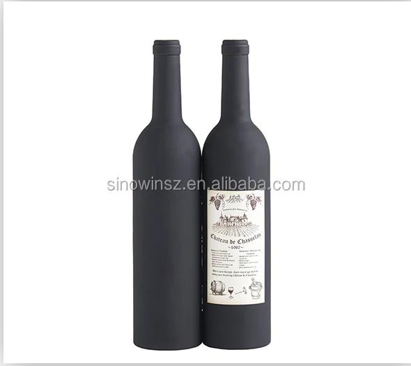 Novelty Bottle Shaped Wine Gift Sets Wine Accessory