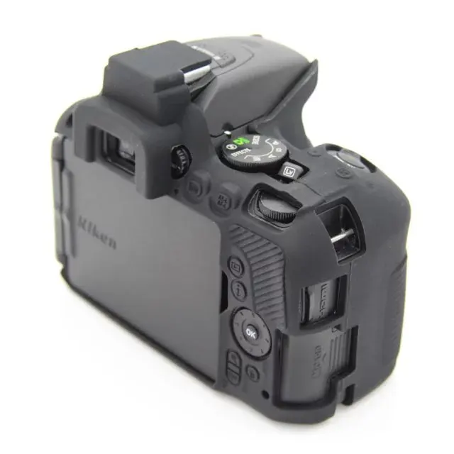 
Professional Secure Silicone Camera Cover Housing Rubber Protective Body Skin Bag For Nikon D5500 D5600 DSLR Camera Case 