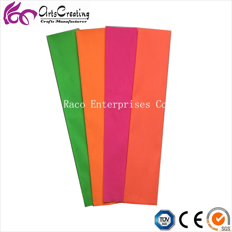 Декоративные Люминесцентные Креповой Бумаги для упаковки цветов