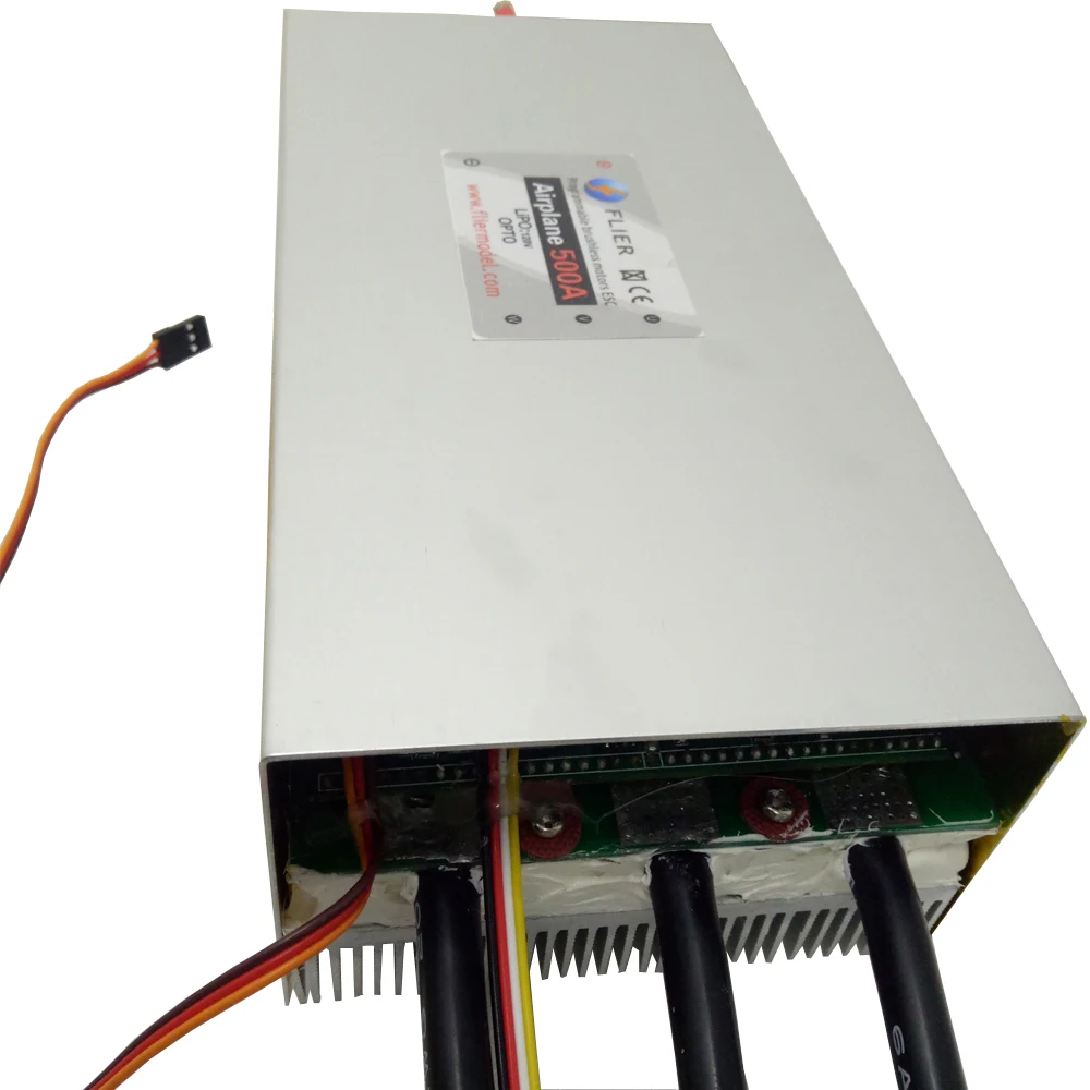 Flier 120V 500A Brushless BLDC electrical Air ESC for rc airplane