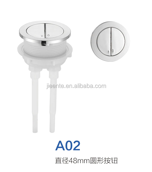
Toilet accessory dual flush press button chromed  (60672358222)