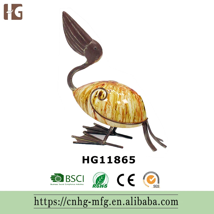 Top Quality Reasonable Price Porcelain rooster metal crafts