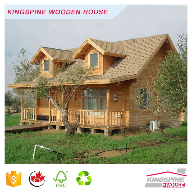 
wooden house prefabricated wooden house prefab log cabin house KPL9 