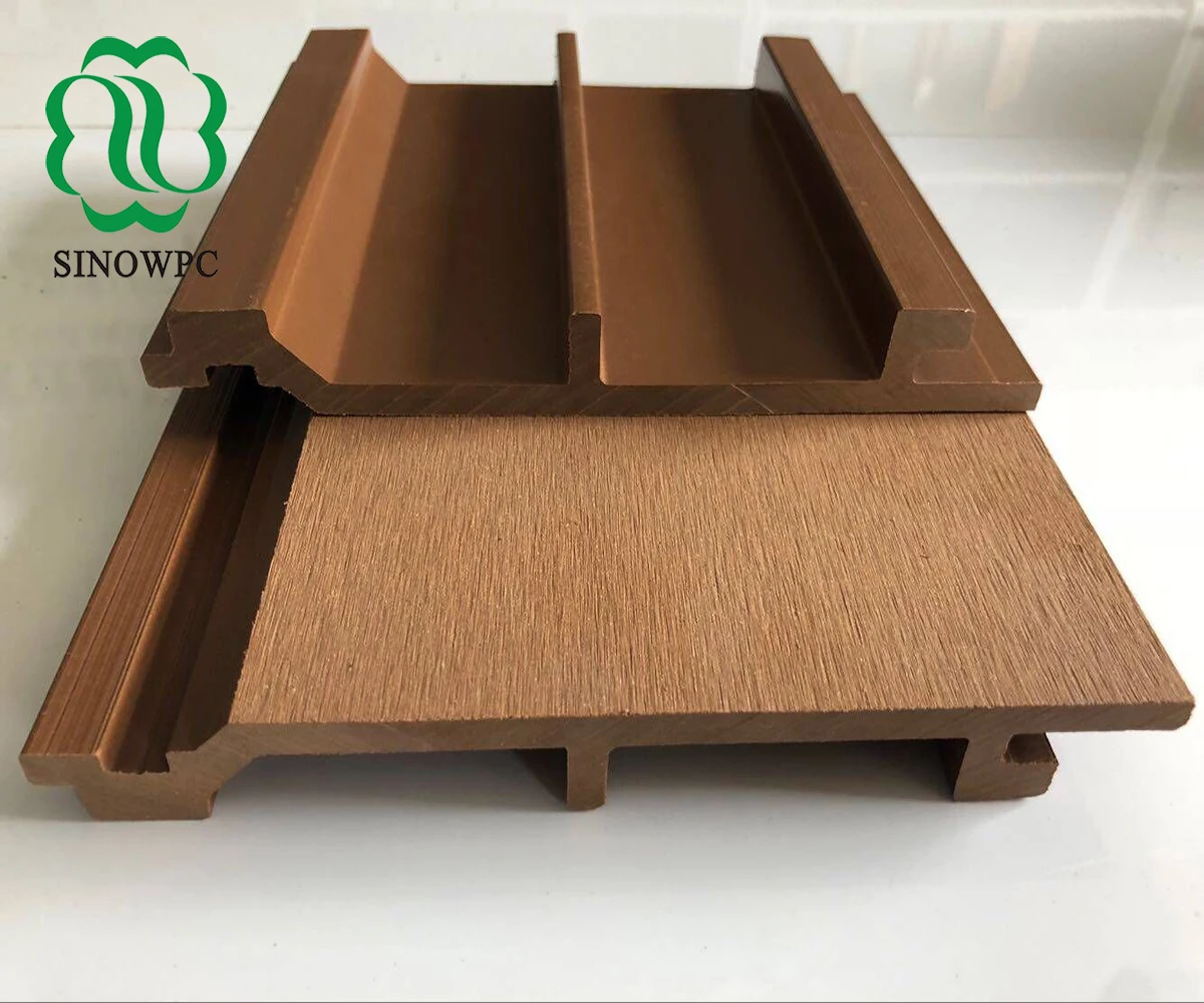 
No crack, no expansion WPC wood plastic composite outdoor handrails/railing for riverside with SGS CE ISO 