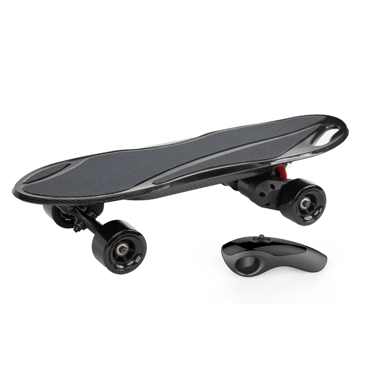 
iFasun hangzhou factory aero plastic alloy deck wireless remote electric skateboard with dual belt motor 