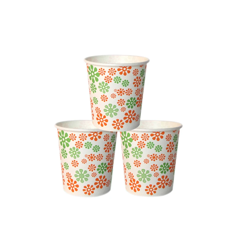 
8 oz Fashional Style Quality And Texture Disposable Single Wall Paper Coffee Cup 