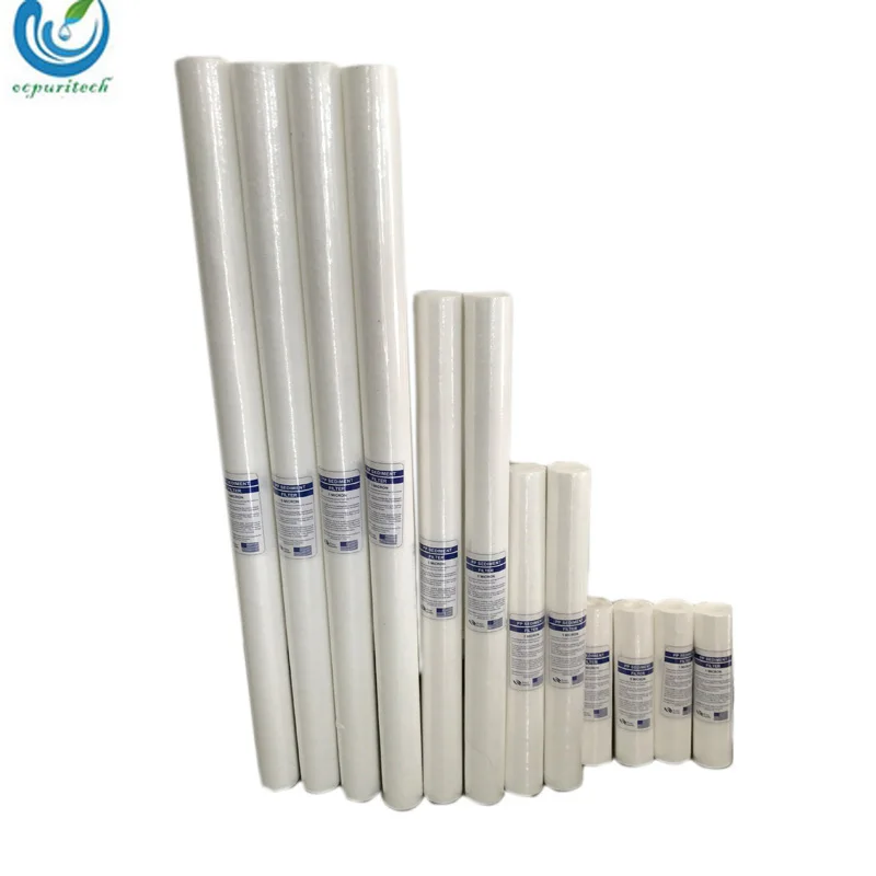 
hot selling inexpensive 20 inch pp sediment filter pp melt blown filter 