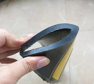 800mm right angle parking Safety reflective Rubber corner guards for walls