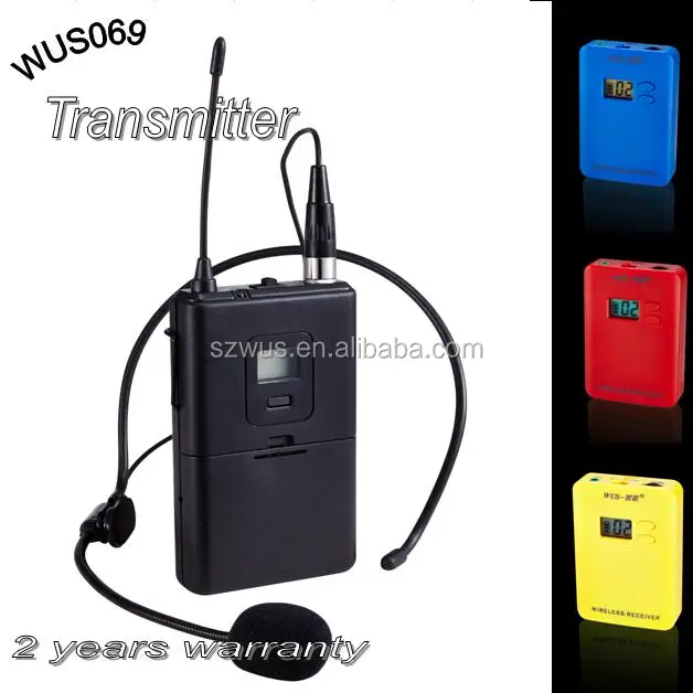 2 years warranty extremely noise-eliminating microphone wireless translation system/wireless listening devices