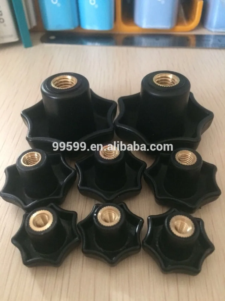 HL1211 Nylon Plastic Star Handle Knob