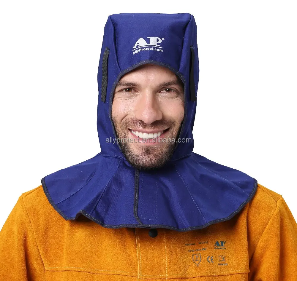 
AP-6680 CE Cool head protection flame retardant cotton welding cap and safety doorag for welders 