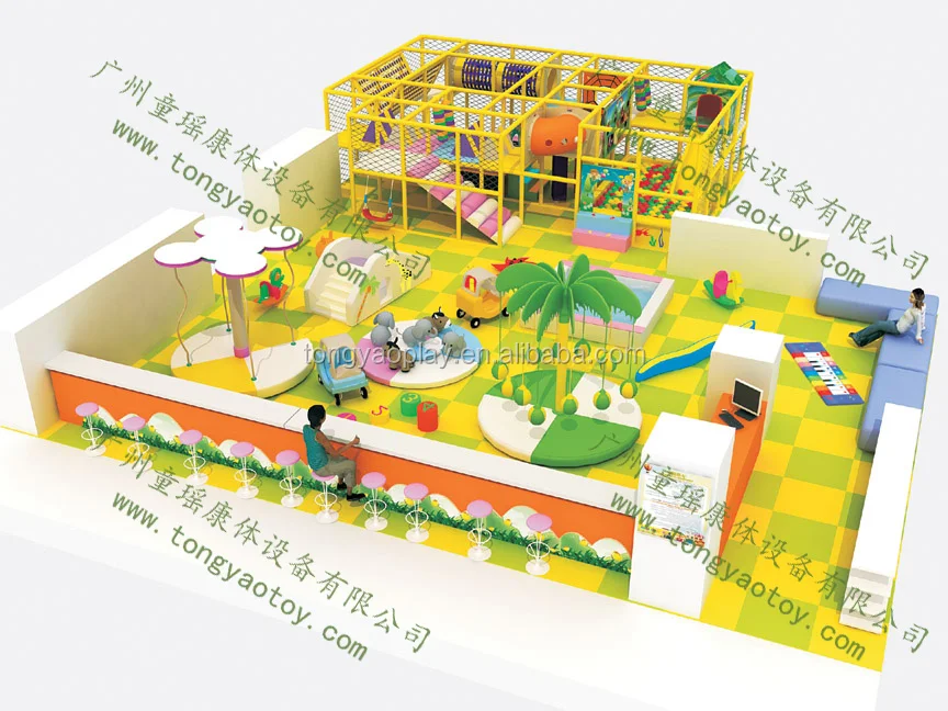 Indoor playground type and soft playground material soft play whole sale