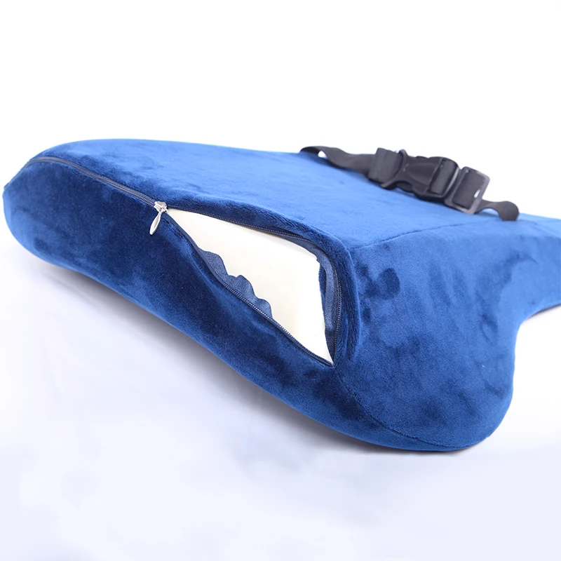 
2019 New Invention Memory Foam Back Support Bus Driver Seat Cushion For Car Office Chair Back Pain Relive 