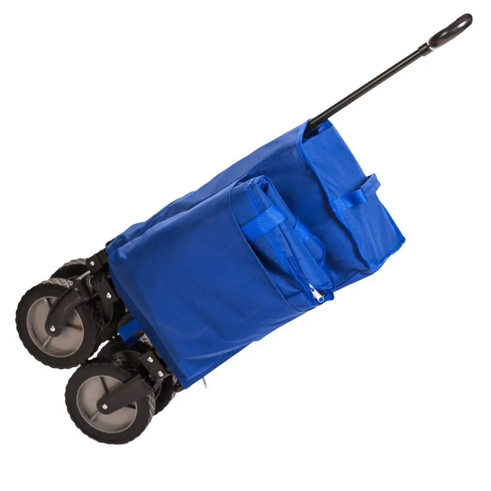 
Heavy Duty Collapsible Folding All Terrain Utility Wagon Garden Cart 