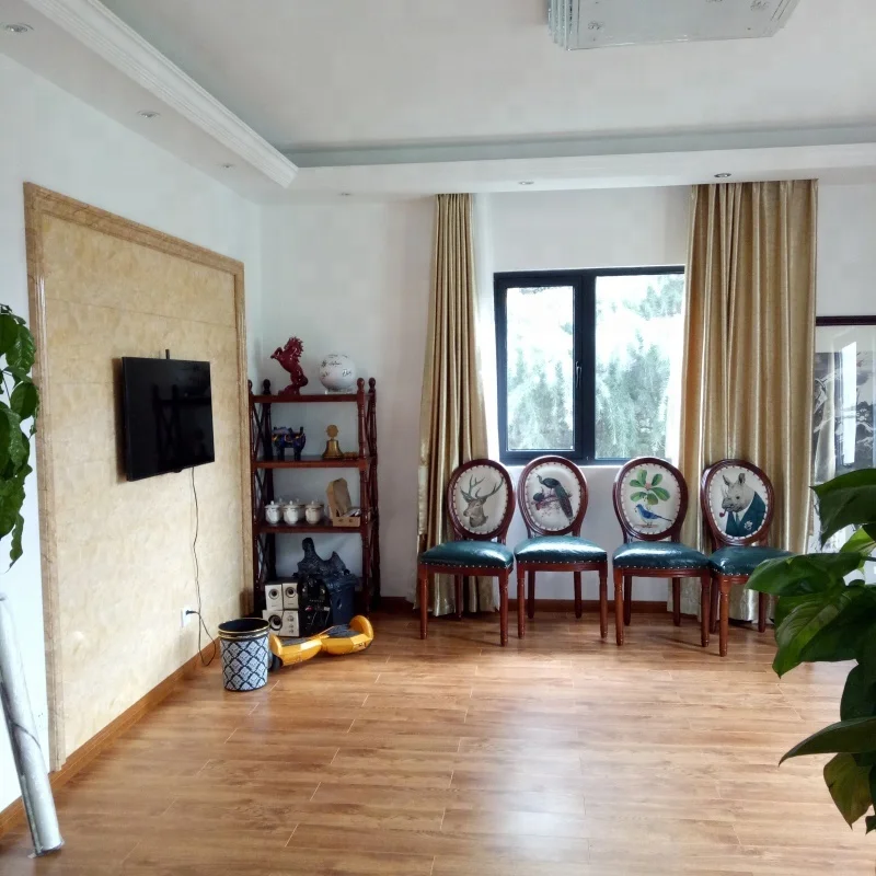 Light steel structure villa with metal carved steel decoration panel