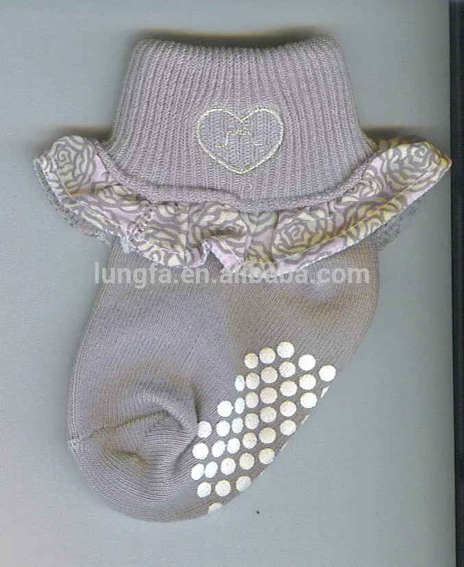 Super quality hot selling wholesale baby socks with rubber soles