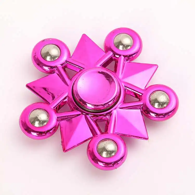 Five-ball fingertip gyro pinball children fingertip gyro steel ball five-corner ball adult decompression toy