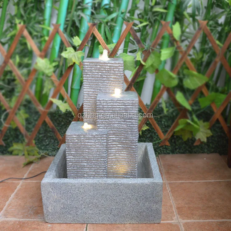 High quality promotional indoor artificial waterfall fountain