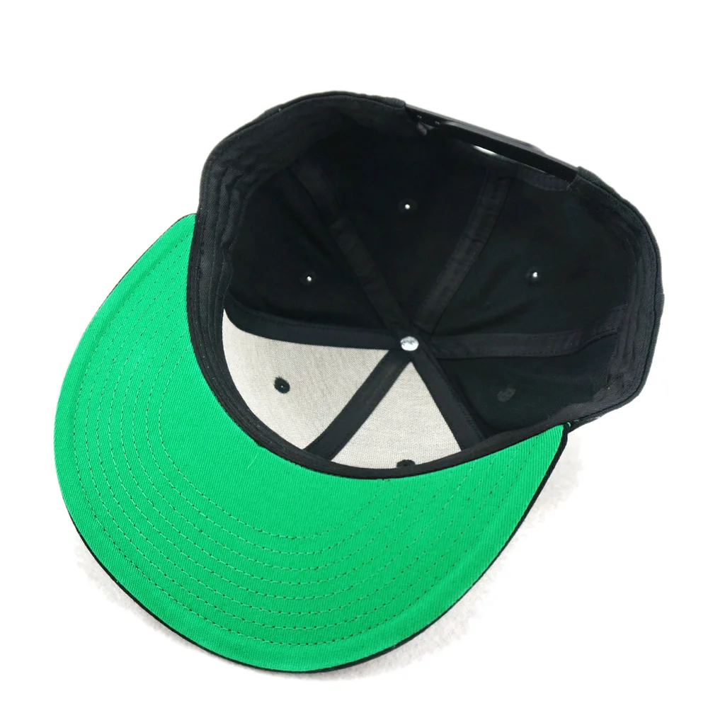 
OEM Custom LED Light Hip Hop Hat Flat Visor Snapback Cap for Children 