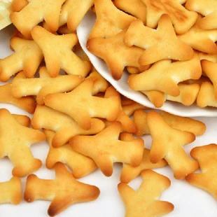 
Private Label Custom Shape Healthy Delicious Baby Biscuits 