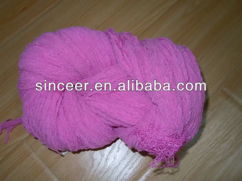 
Chenille yarn 