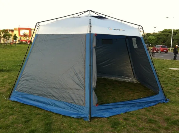 Professional Backpacking Waterproof Camping Big Rain Sun Shelter Tent