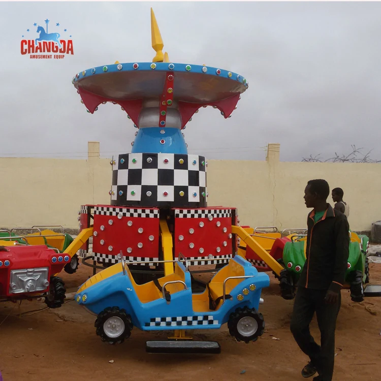 
city park games crazy flying car with lights for kids 