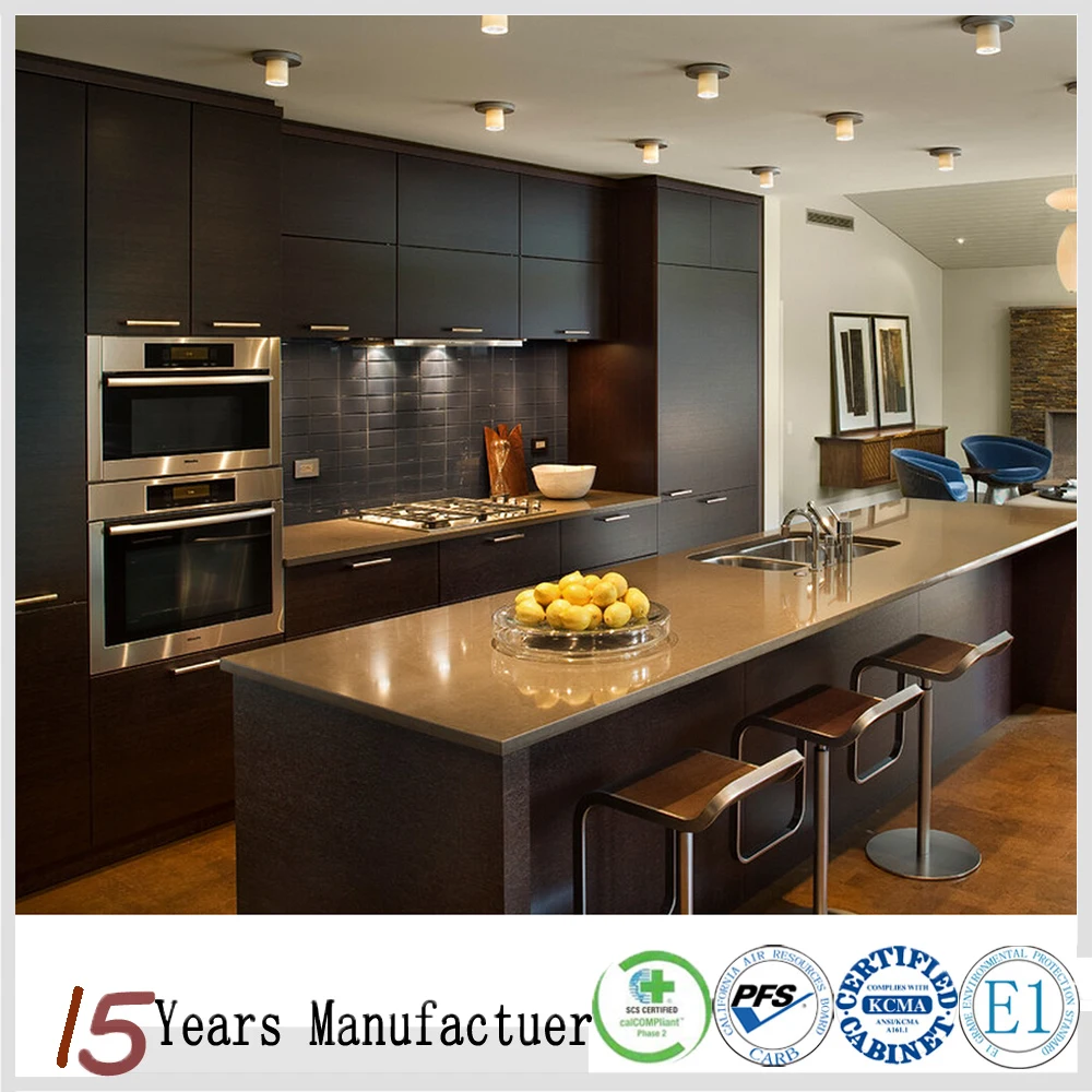 Custom Apartment Flat Pack Kitchen Cabinet