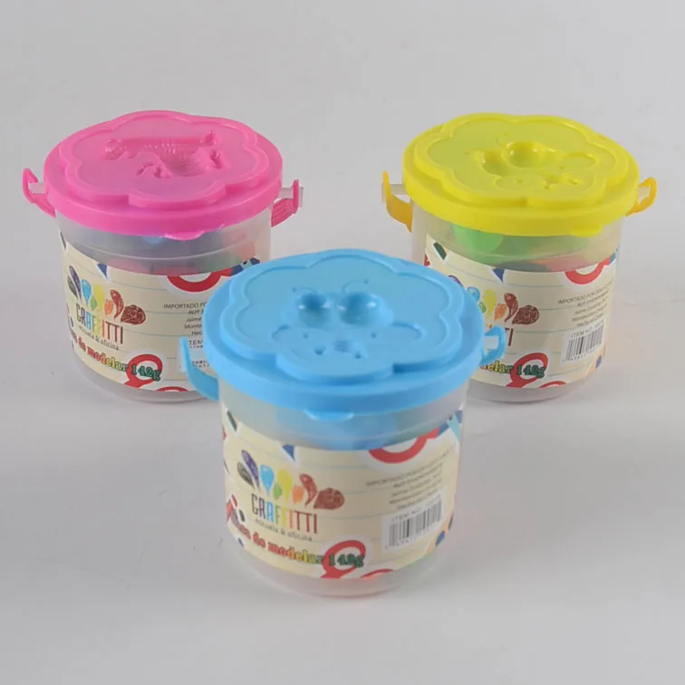 12 PCS Plasticine Playdough with Mould for Children